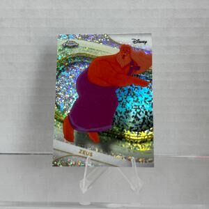 Disney Topps Chrome 2025 Mini Diamond Zeus #49 Father of Hercules